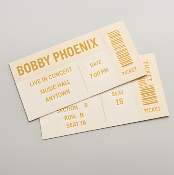 Concert Ticket
