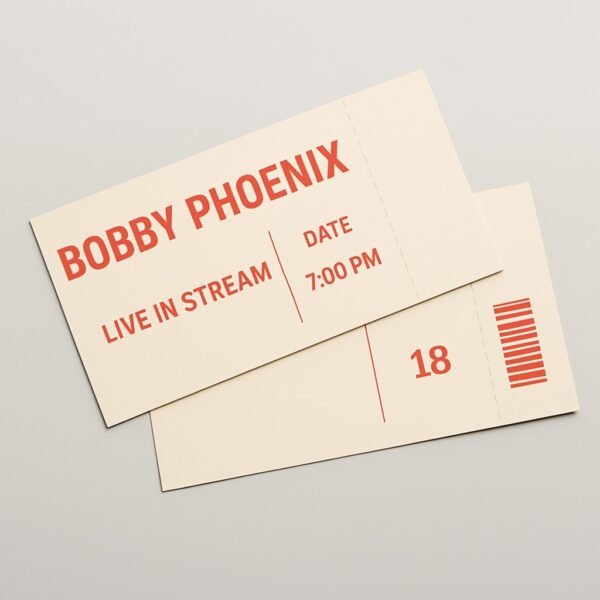 Live Stream Ticket